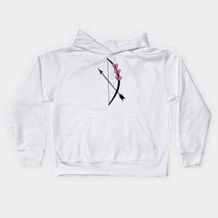 Bows & Arrows (6) Kids Hoodie